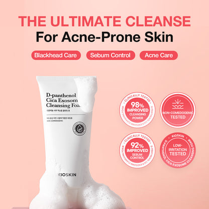 D-Panthenol Cica Exosome Cleansing Foam