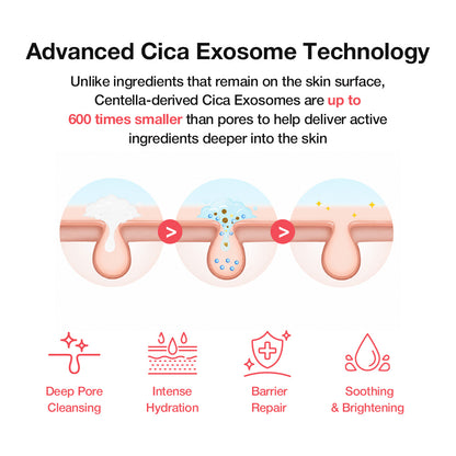 D-Panthenol Cica Exosome Cleansing Foam
