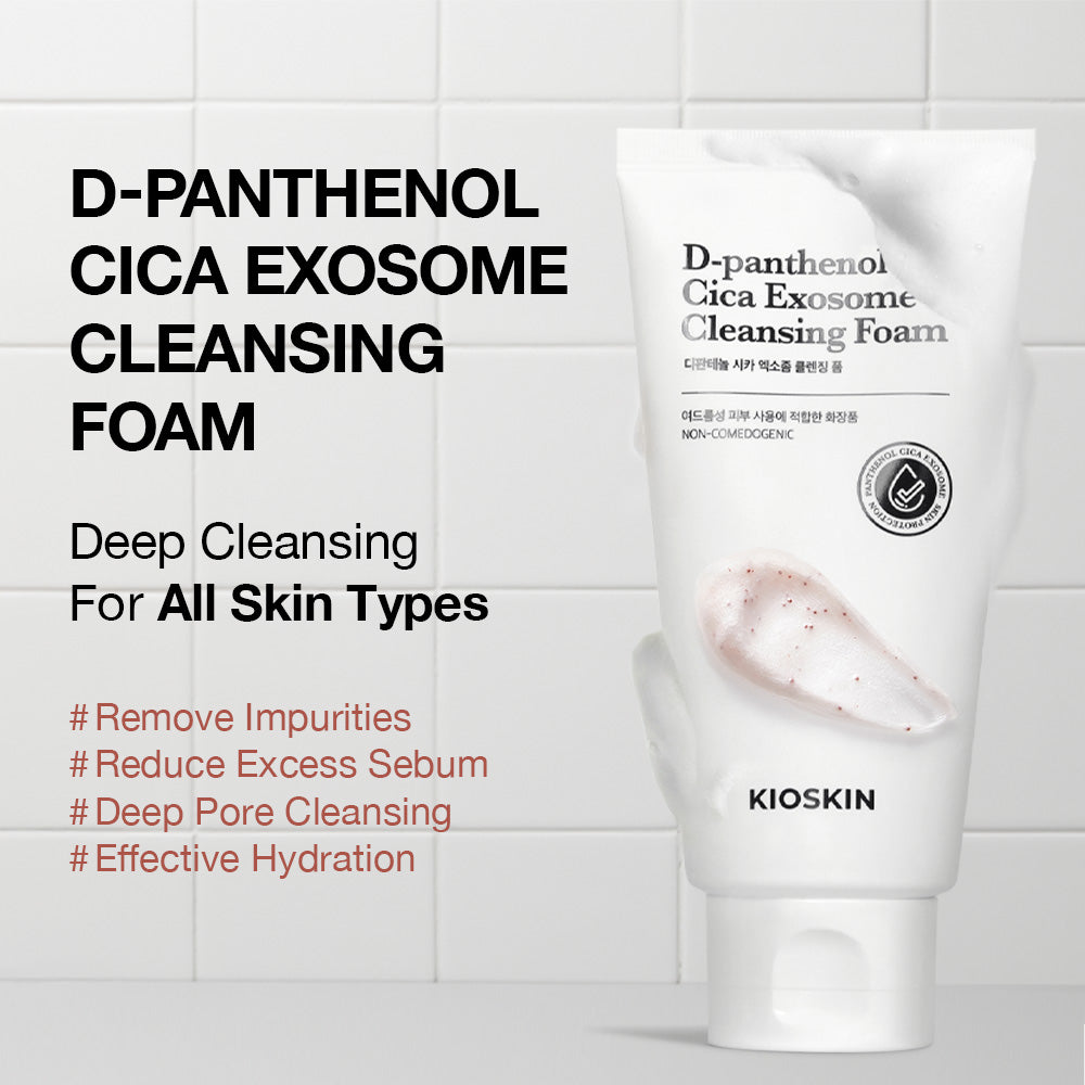 D-Panthenol Cica Exosome Cleansing Foam