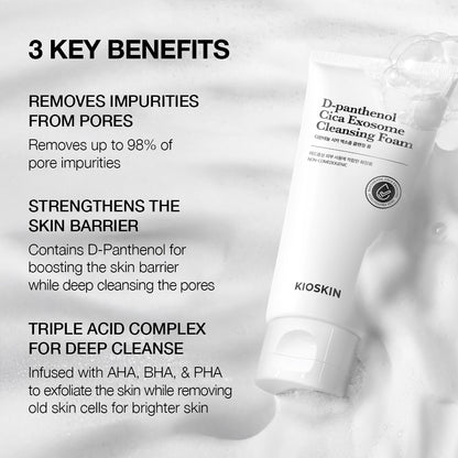 D-Panthenol Cica Exosome Cleansing Foam