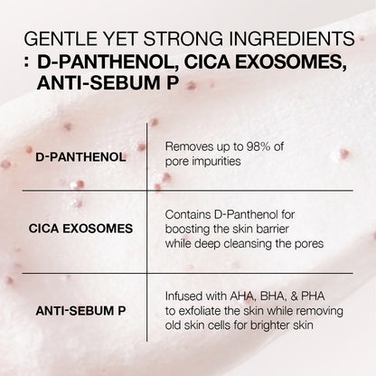 D-Panthenol Cica Exosome Cleansing Foam